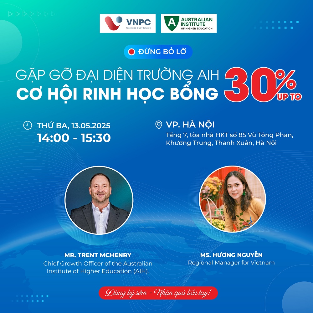 Du học Úc cùng AIH: Lộ trình học tập – Chi phí hợp lý – Cơ hội nghề nghiệp rộng mở